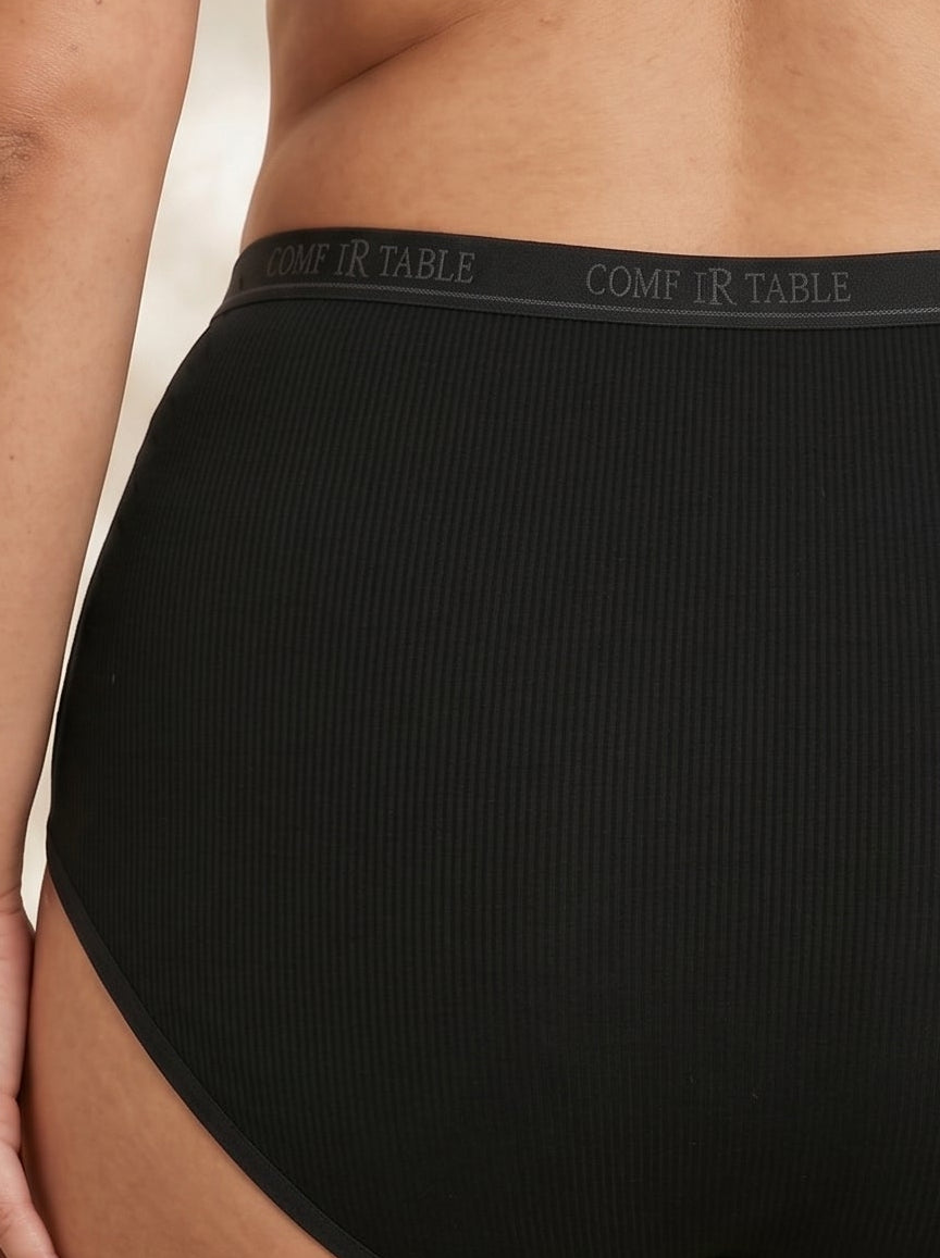 PN-15-HIGH WAISTED BRIEF-SKIN FREINDLY-FULL COVERAGE-EVERYDAY WEAR