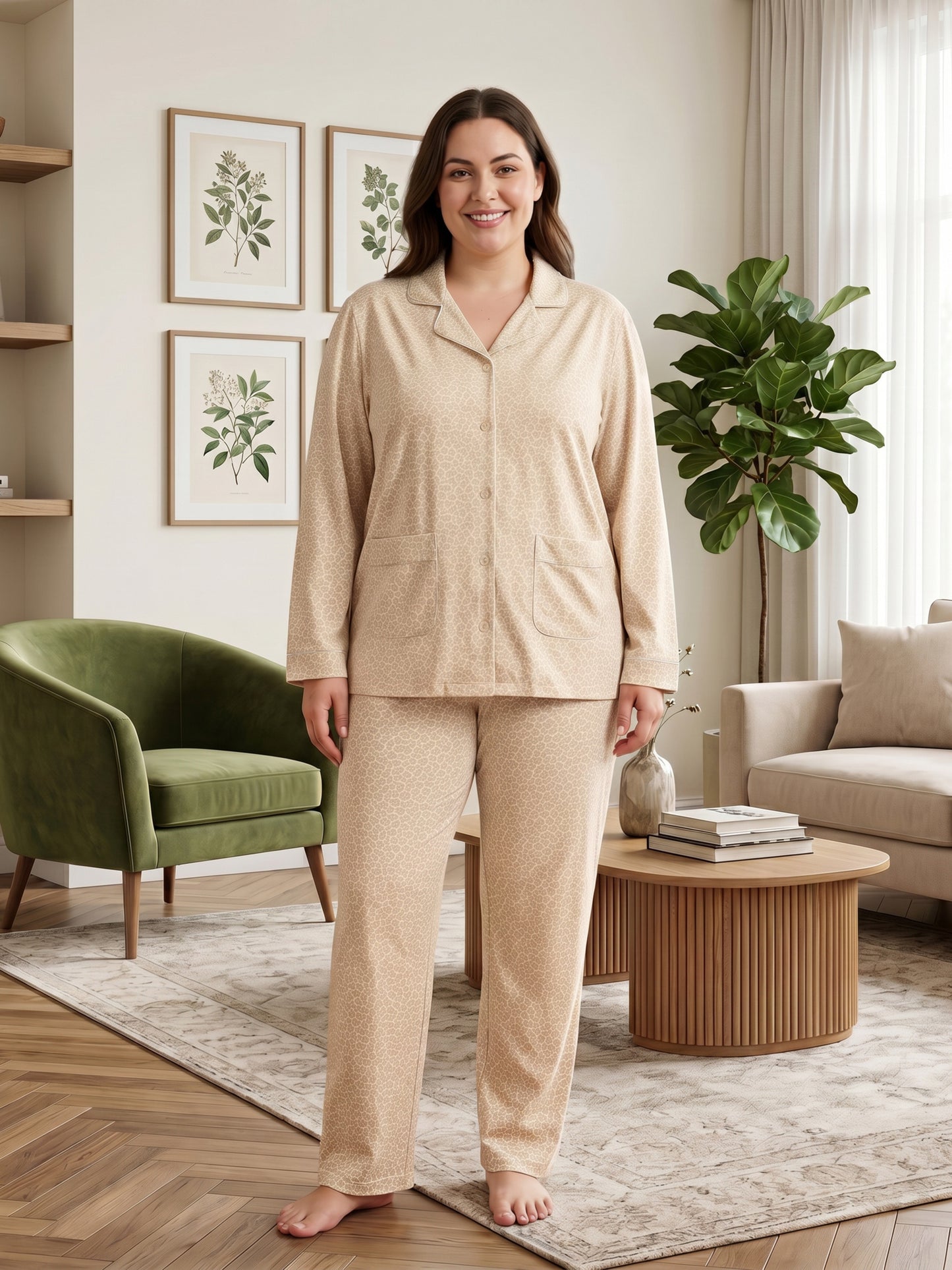 CNS-04 2PC COTTON NIGHT SUIT