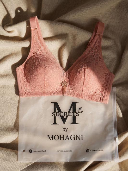 BR-09-LACE-PADED-NON WIRED-FULL COVERAGE