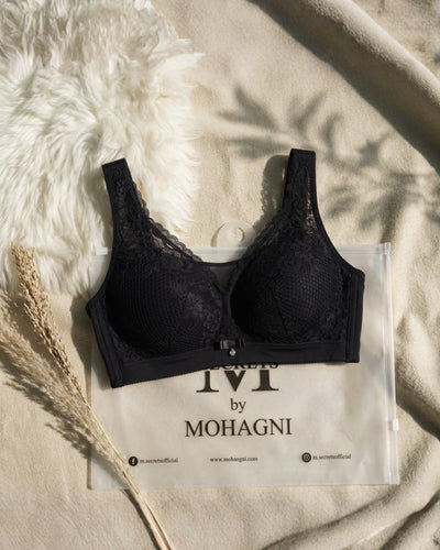 BR-12-THIN PADED-NON WIRED-LACE-FULL COVERAGE