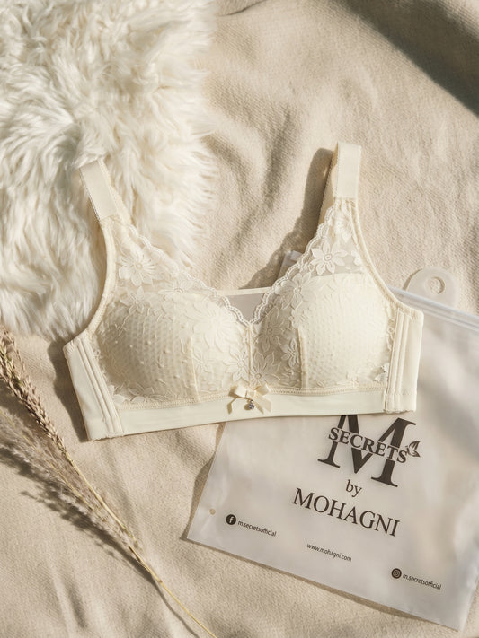 BR-89-THIN PADED-NON WIRED-LACE-FULL COVERAGE