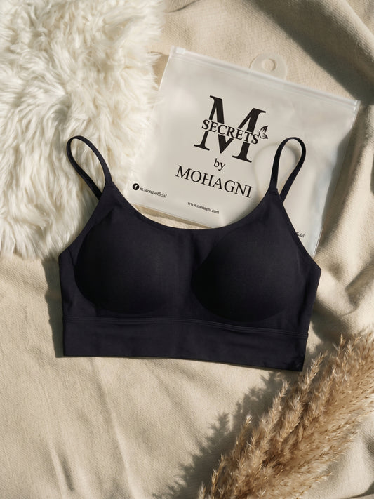 BR-75-SEAMLESS PADED SPORTS BRA