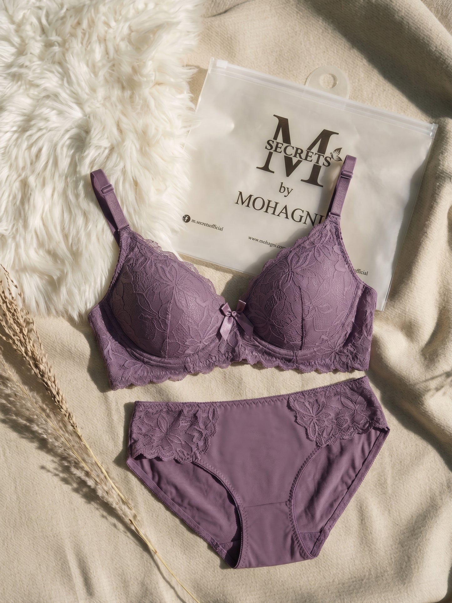 BR-23-2PC SET-LACE-PADED-WIRED-FULL COVERAGE
