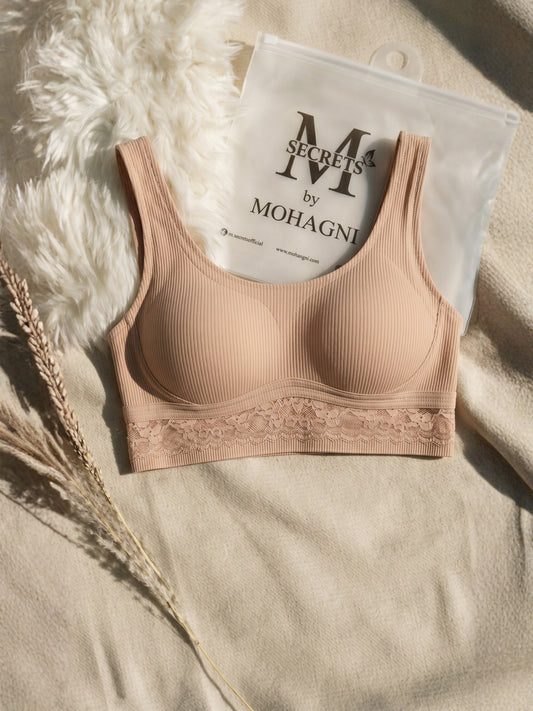 BR-46-SEAMLESS PADED-SPORTS BRA