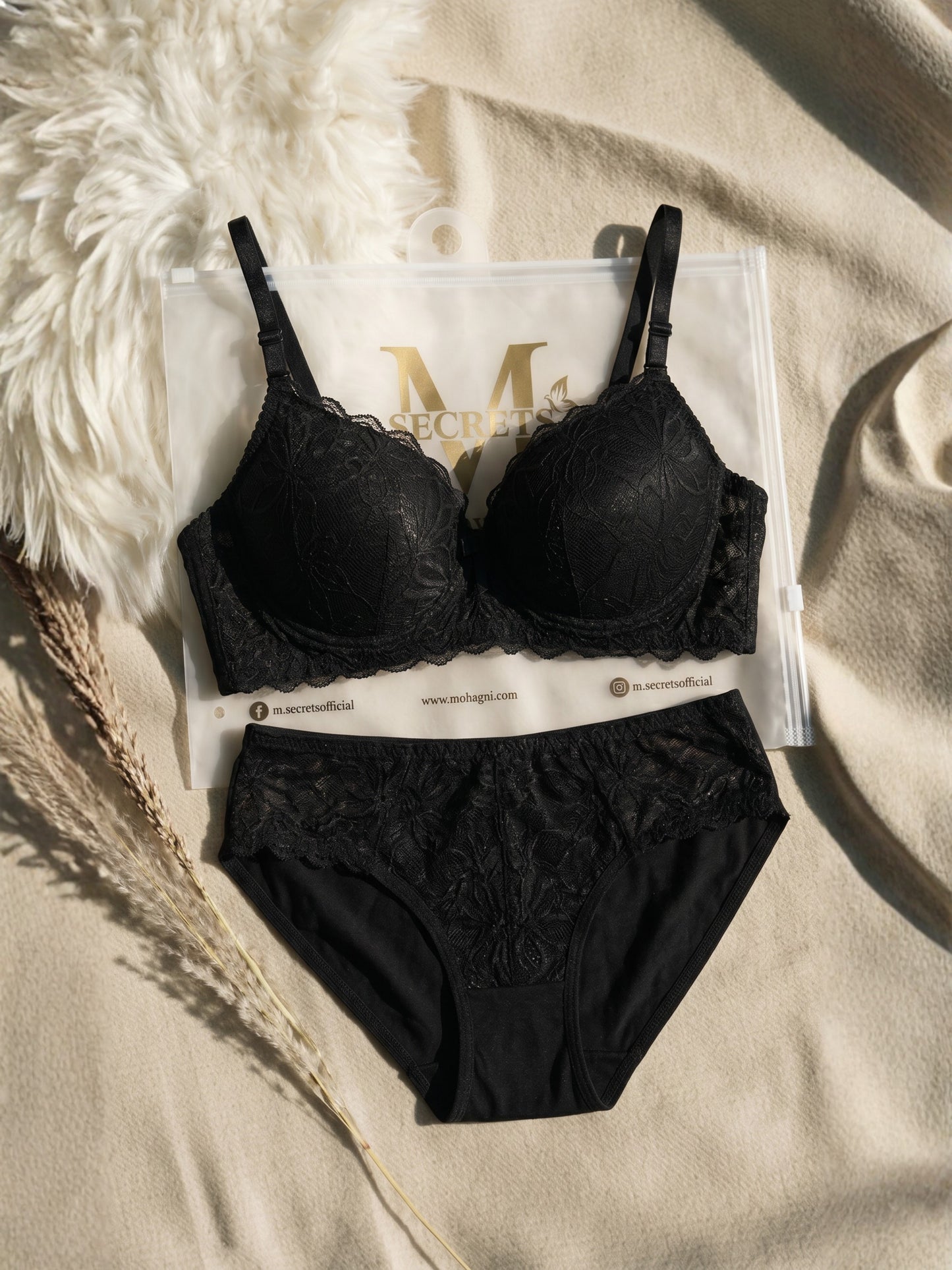 BR-26-2PC SET-LACE-PADED-WIRED-FULL COVERAGE