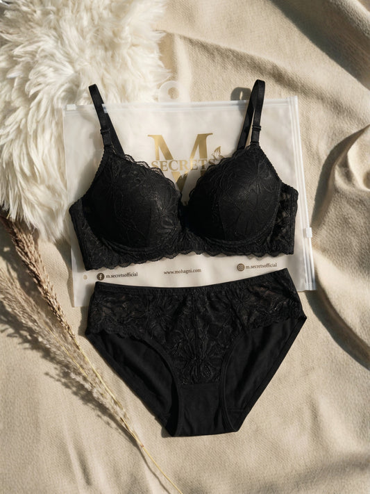 BR-81-2PC SET-LACE-PADED-WIRED-FULL COVERAGE