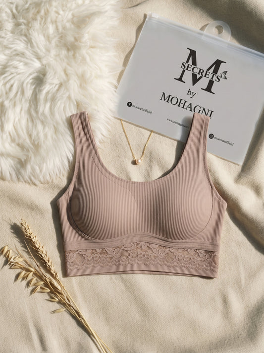 BR-43-SEAMLESS PADED-SPORTS BRA