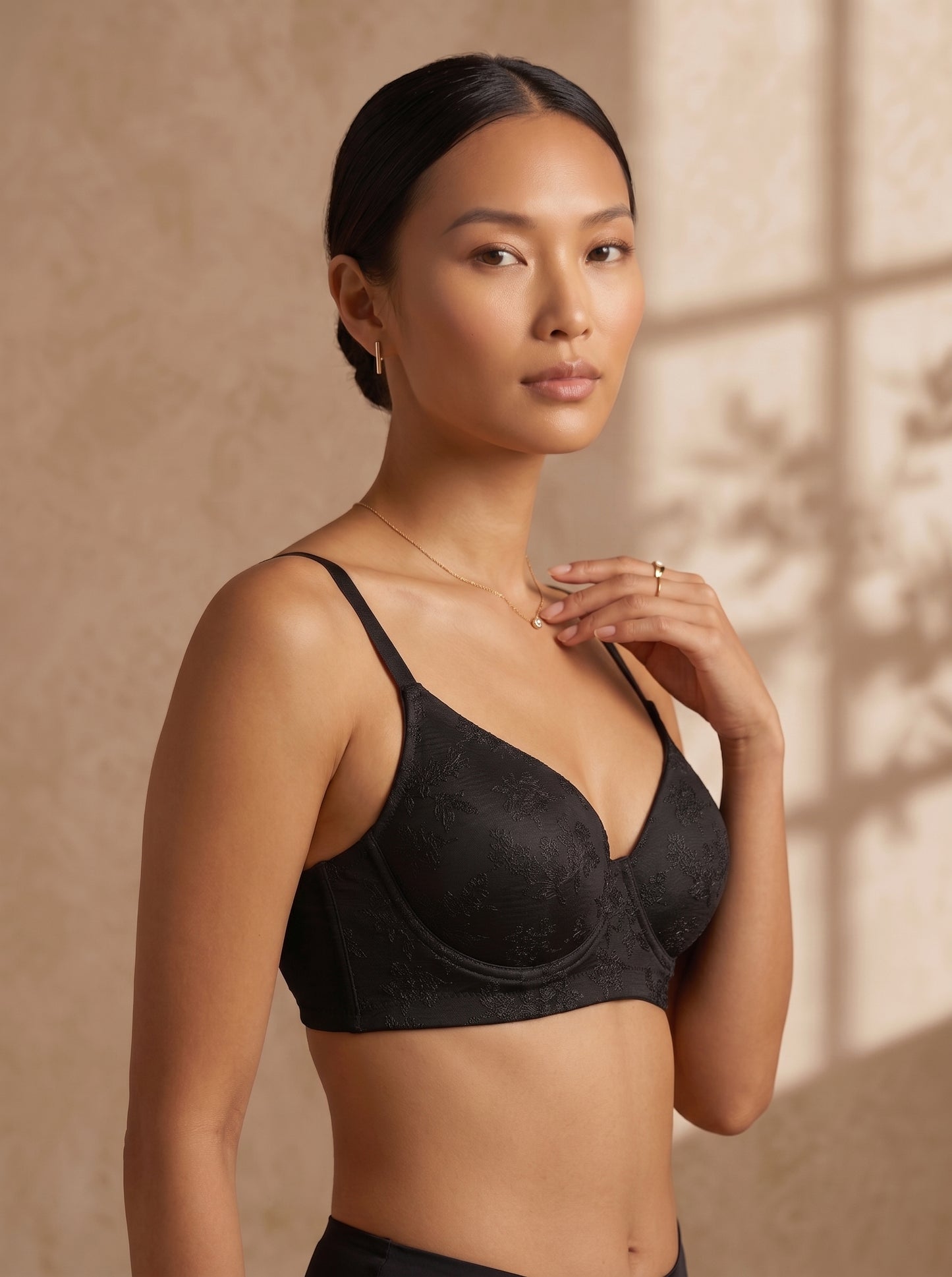 BR-49-LACE-PADED-NON WIRED-FULL COVERAGE