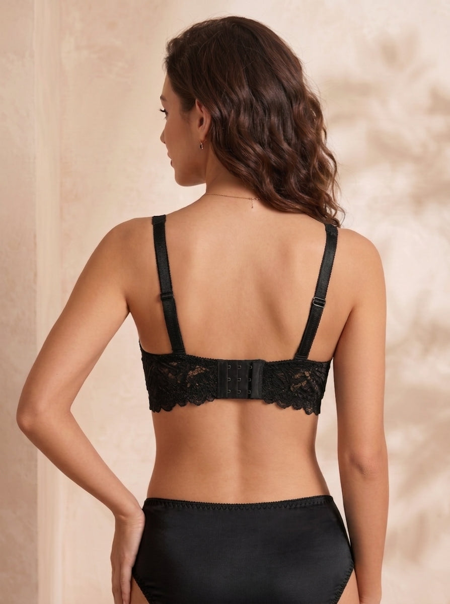BR-81-2PC SET-LACE-PADED-WIRED-FULL COVERAGE