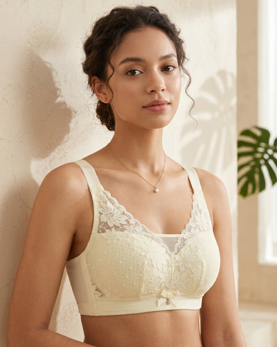 BR-89-THIN PADED-NON WIRED-LACE-FULL COVERAGE