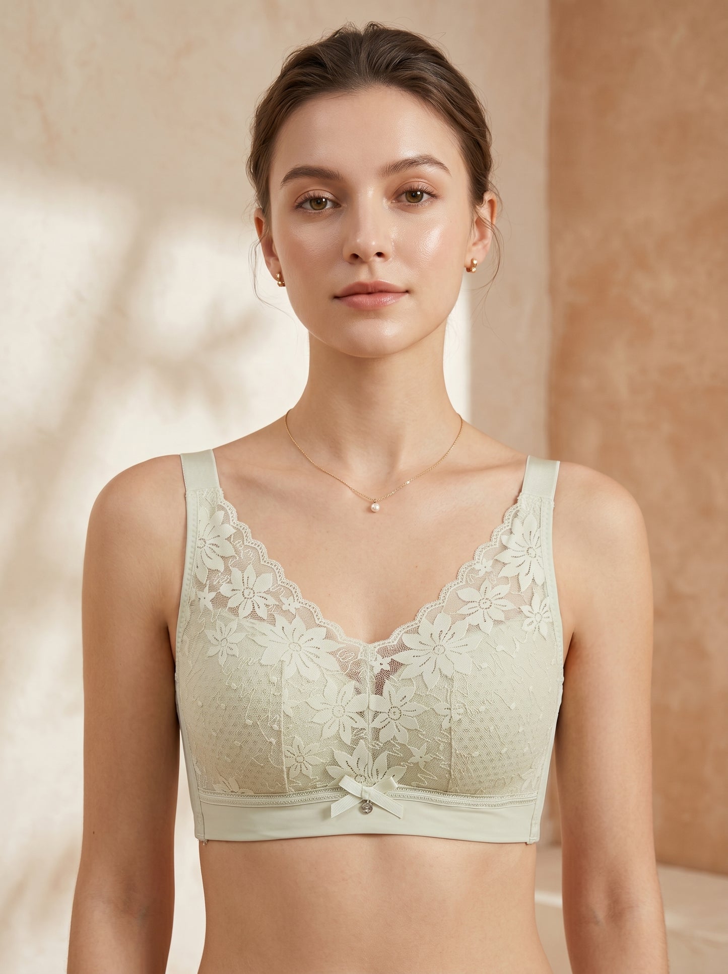 BR-91-THIN PADED-NON WIRED-LACE-FULL COVERAGE