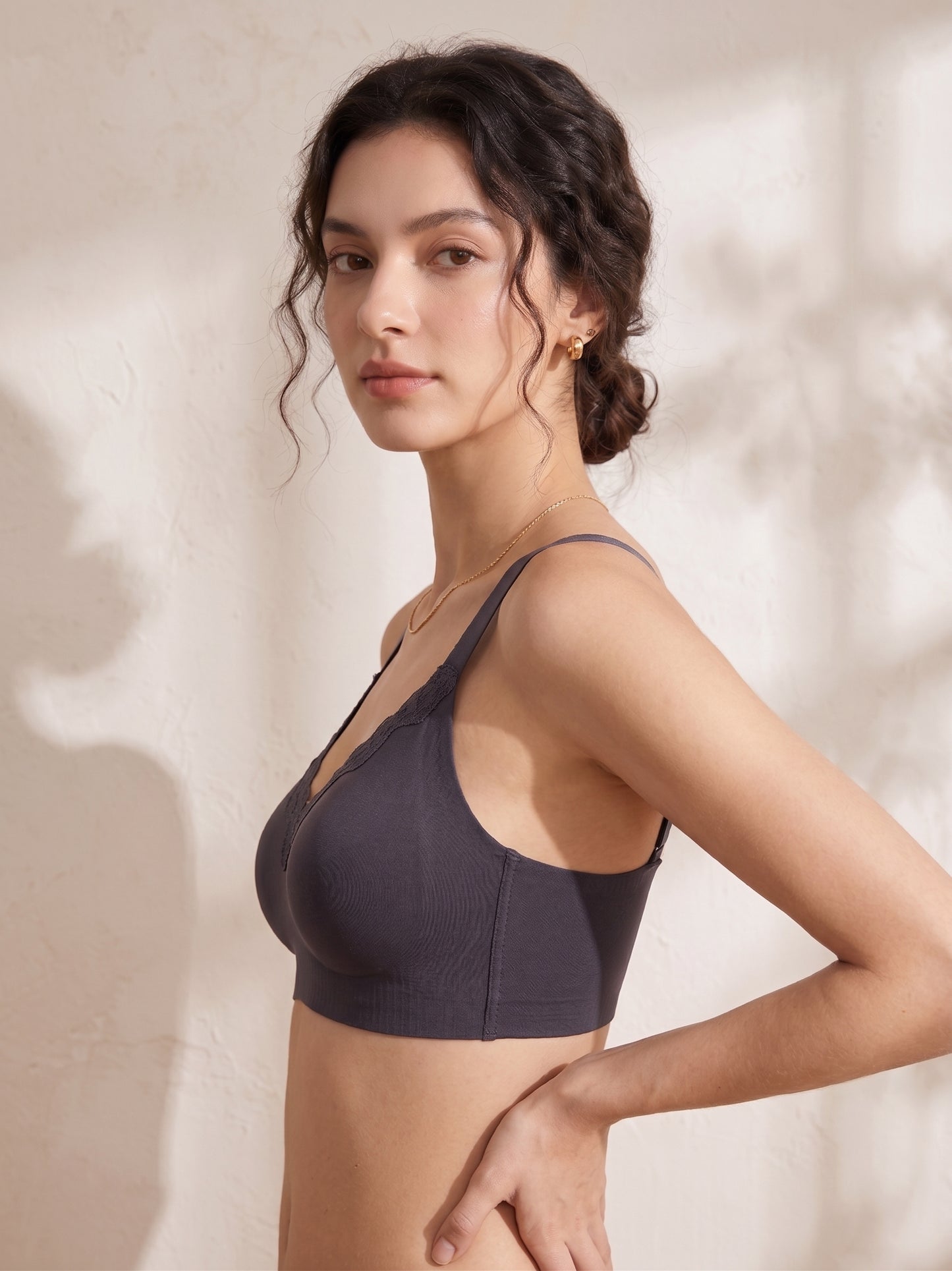 BR-94-NON WIRED-PADED-LACE-FULL COVERAGE