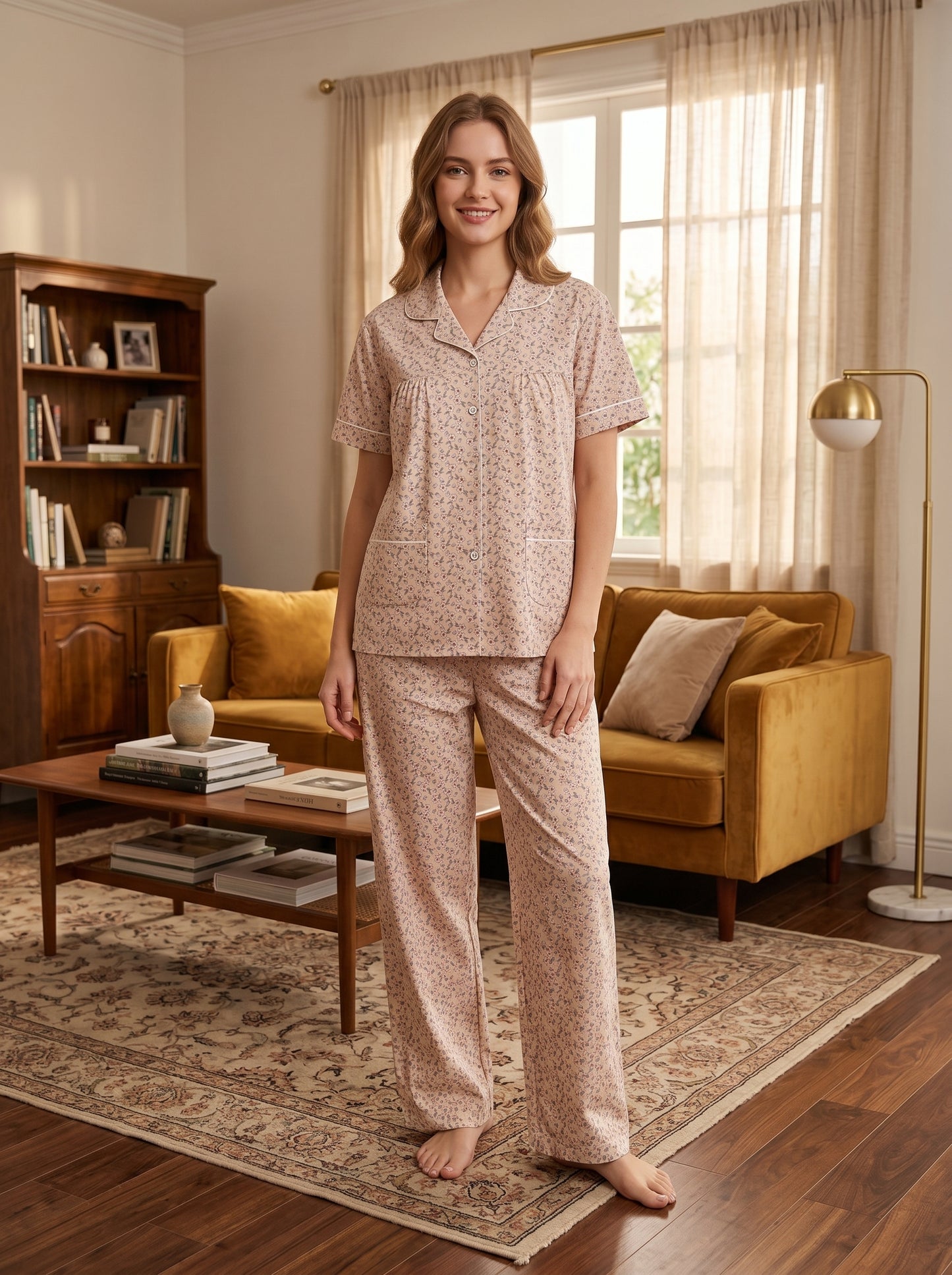 CNS-05 2PC COTTON NIGHT SUIT
