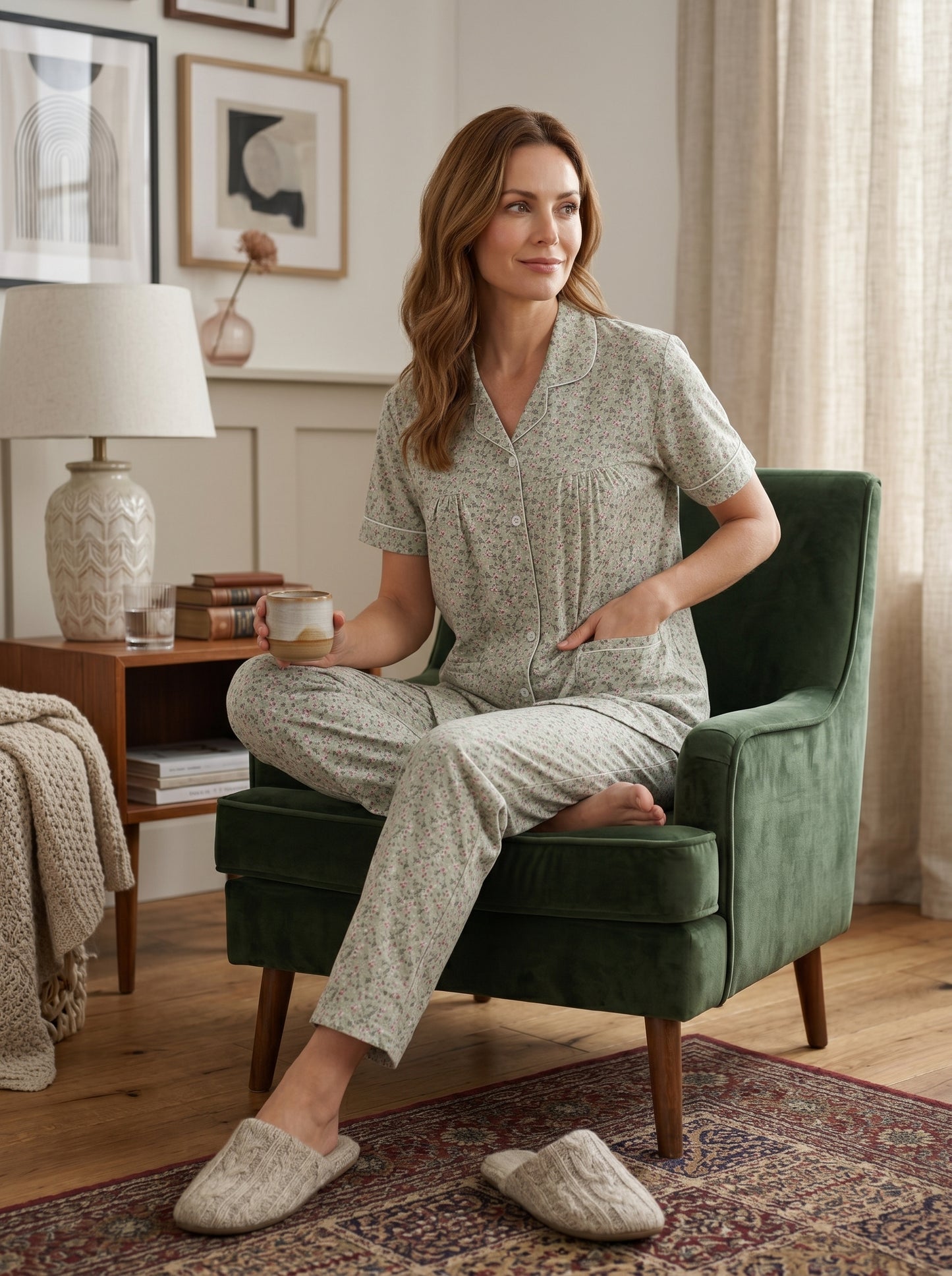 CNS-06 2PC COTTON NIGHT SUIT