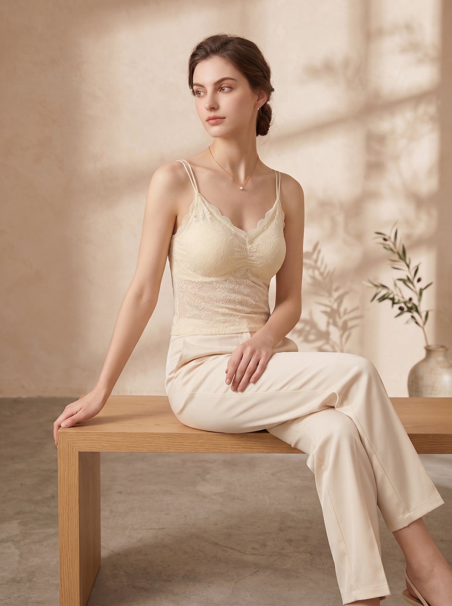 CS-05-CAMISOLE-LACE-THIN PADED-NON WIRED