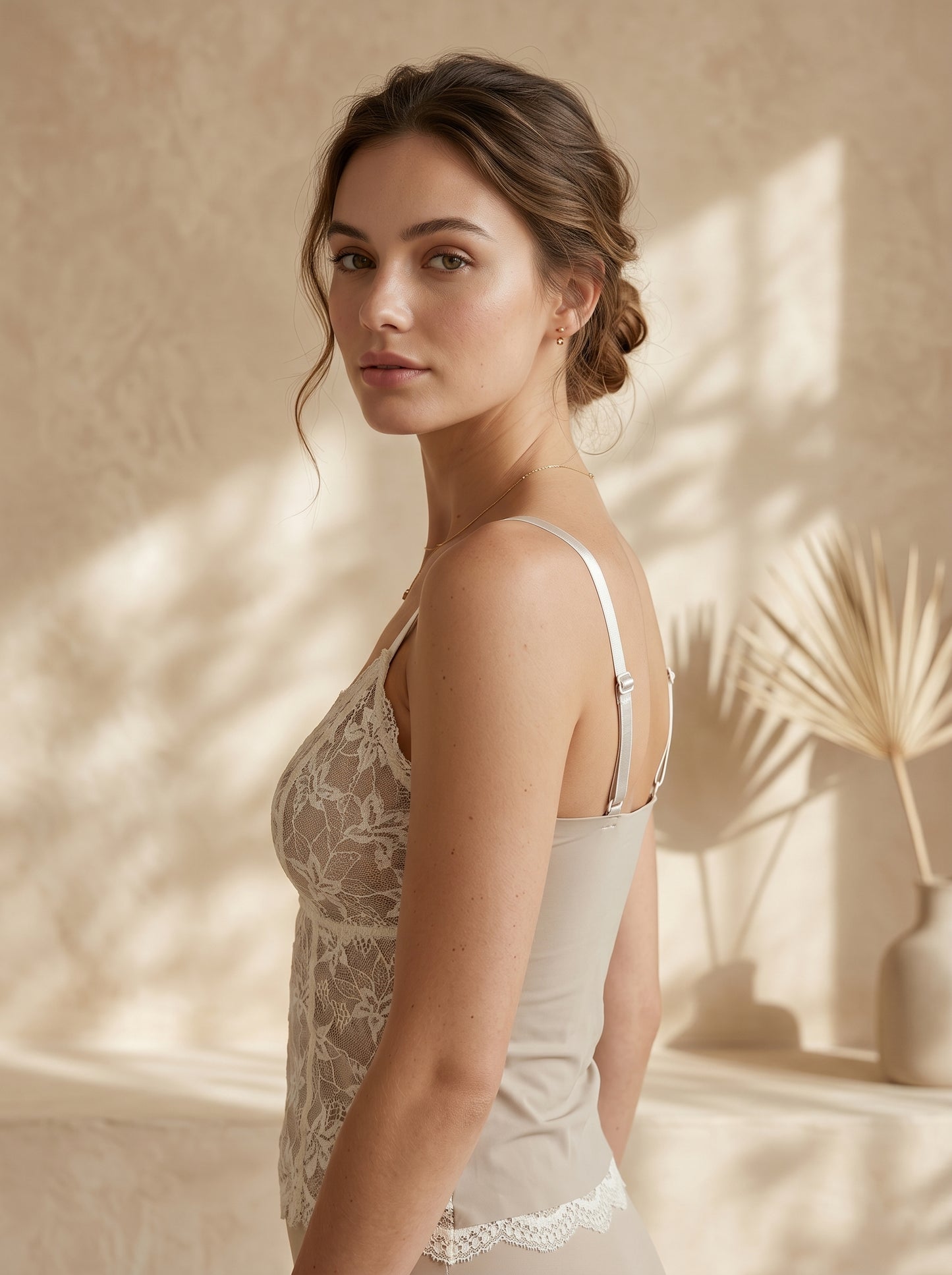 CS-10-CAMISOLE-LACE-THIN PADED-NON WIRED