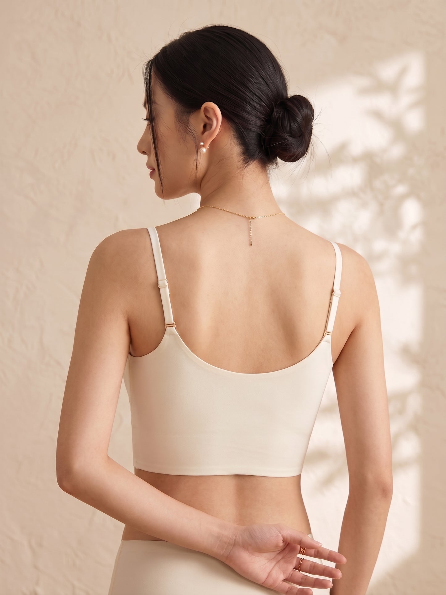 CS-17-CAMISOLE-CROP TOP-ACTIVE WEAR-NON WIRED-THIN PADED