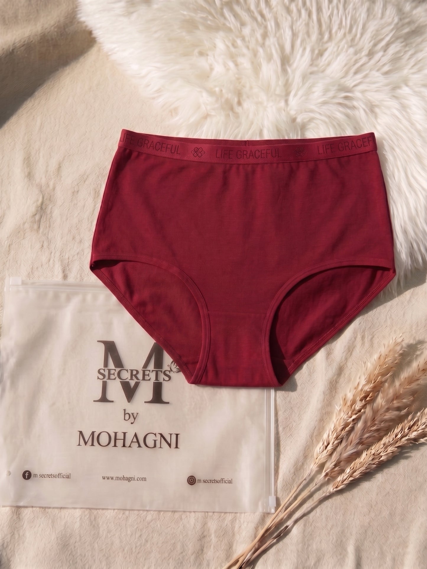 PN-40-HIGH WAISTED BRIEF-SOFT COMFORT-FULL COVERAGE-EVERYDAY WEAR