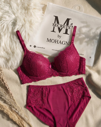 BR-25-2PC SET-LACE-PADED-WIRED-FULL COVERAGE