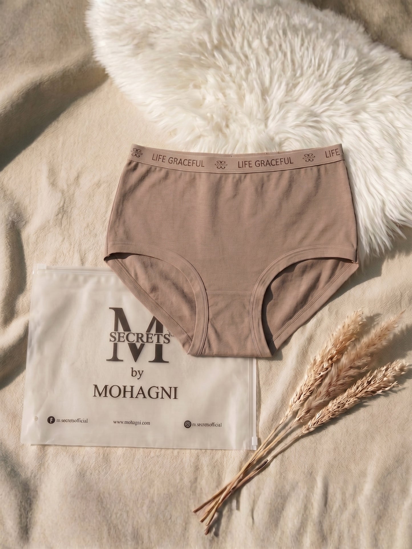 PN-41-HIGH WAISTED BRIEF-SOFT COMFORT-FULL COVERAGE-EVERYDAY WEAR