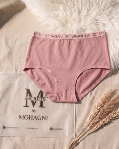 PN-38-HIGH WAISTED BRIEF-SOFT COMFORT-FULL COVERAGE-EVERYDAY WEAR