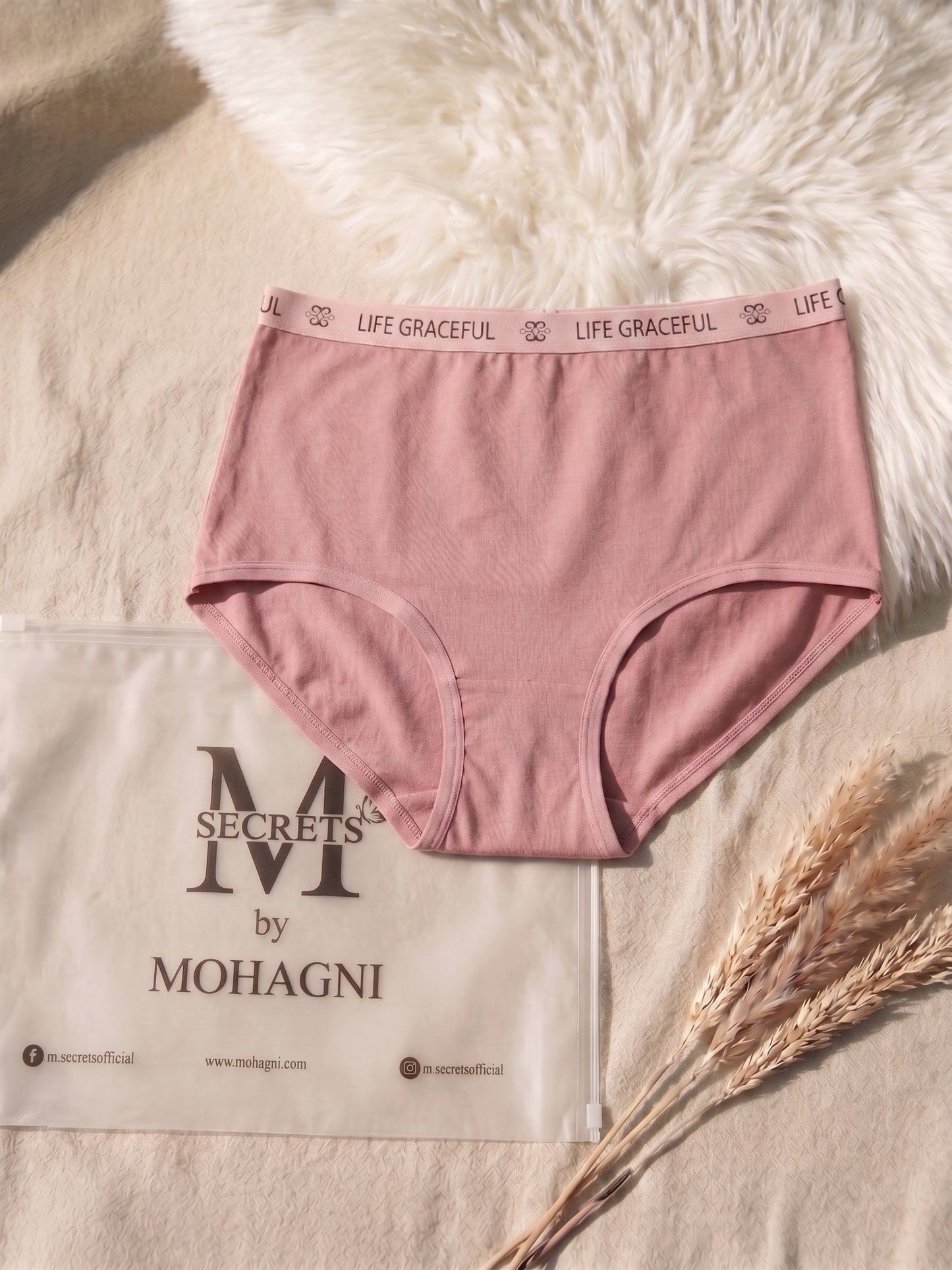 PN-38-HIGH WAISTED BRIEF-SOFT COMFORT-FULL COVERAGE-EVERYDAY WEAR