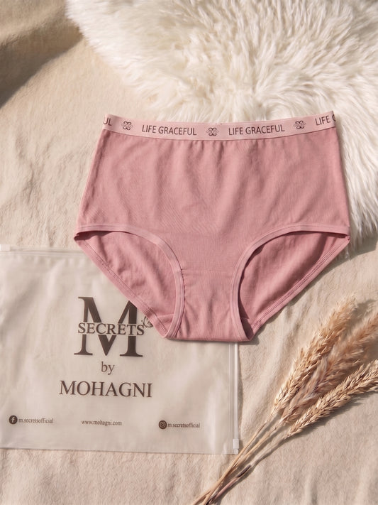 PN-38-HIGH WAISTED BRIEF-SOFT COMFORT-FULL COVERAGE-EVERYDAY WEAR