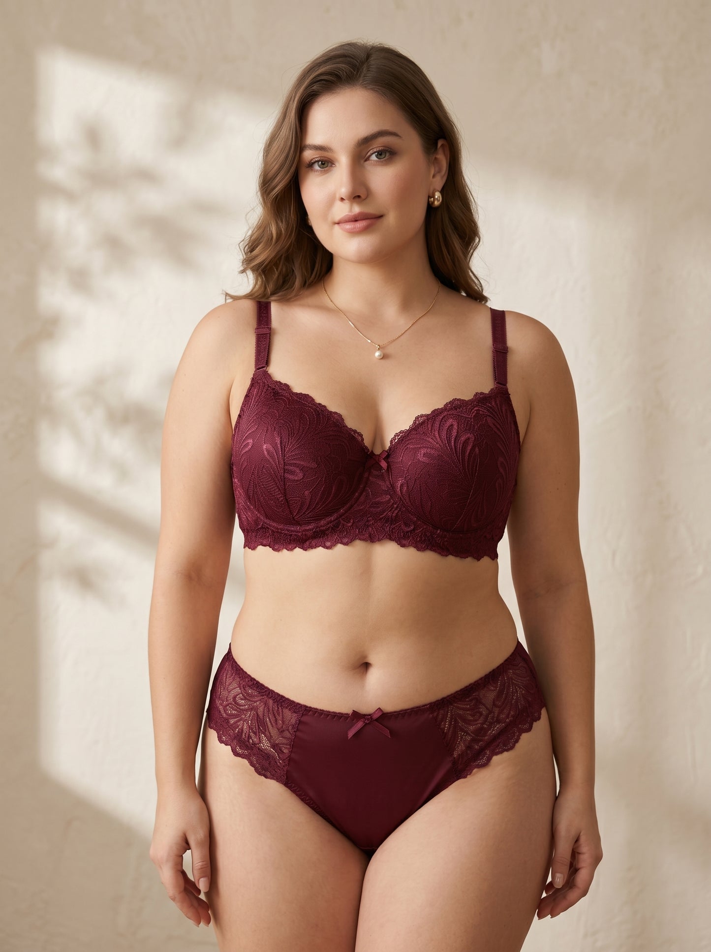 BR-82-2PC SET-LACE-PADED-WIRED-FULL COVERAGE