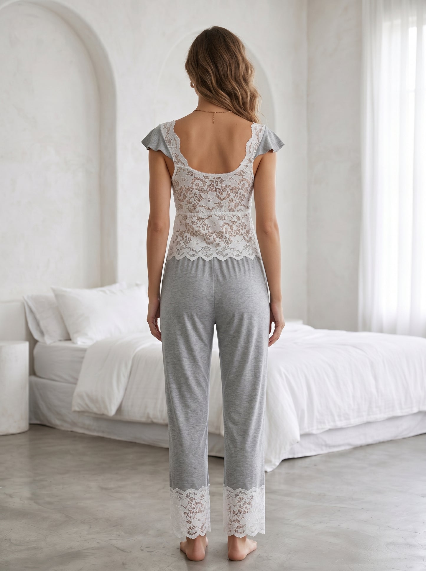 LN-01 2PC GREY NIGHTY