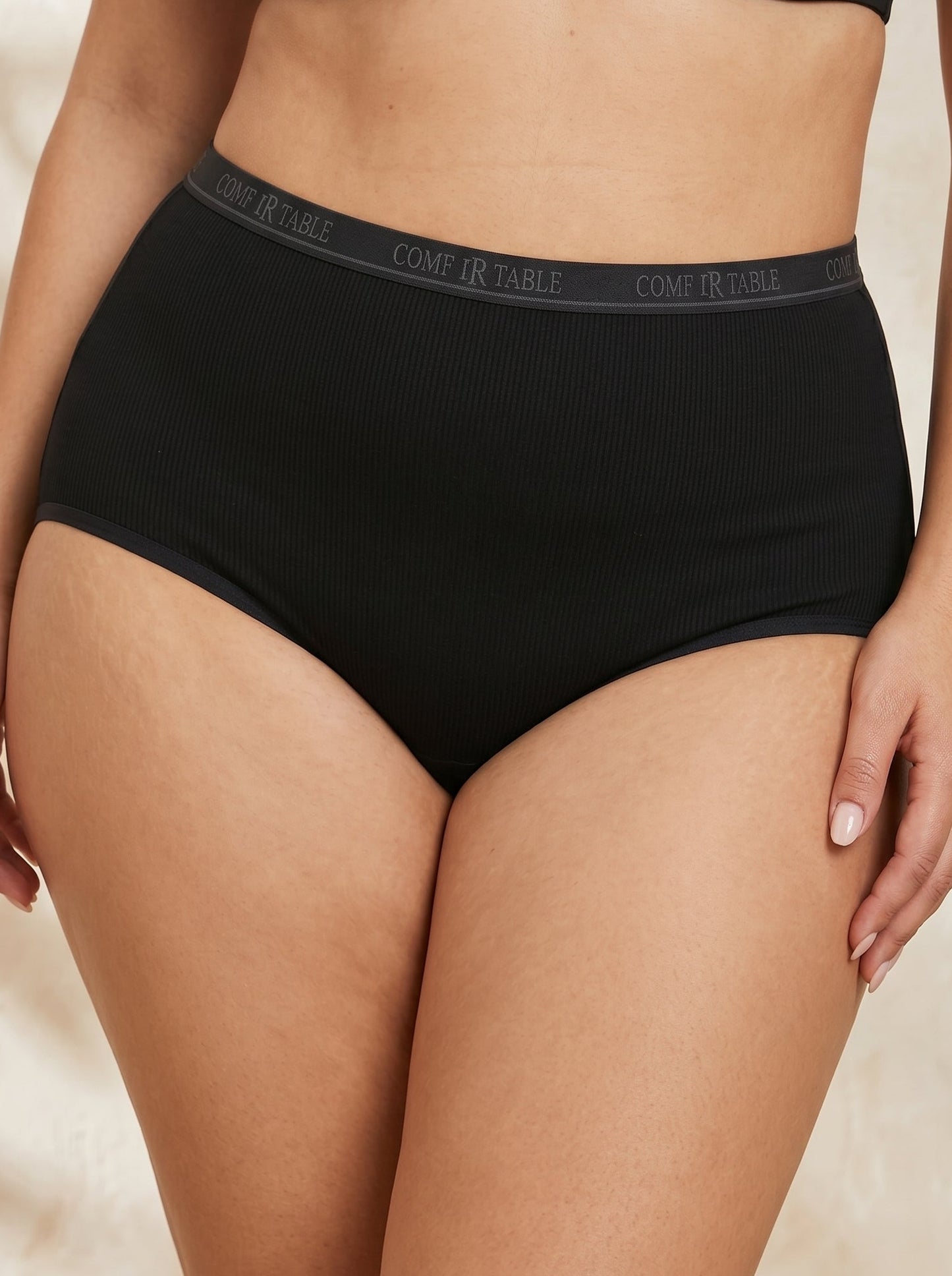 PN-15-HIGH WAISTED BRIEF-SKIN FREINDLY-FULL COVERAGE-EVERYDAY WEAR