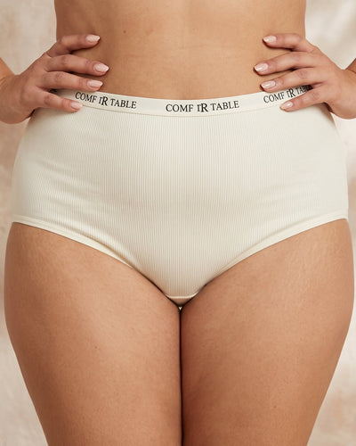PN-16-HIGH WAISTED BRIEF-SKIN FREINDLY-FULL COVERAGE-EVERYDAY WEAR