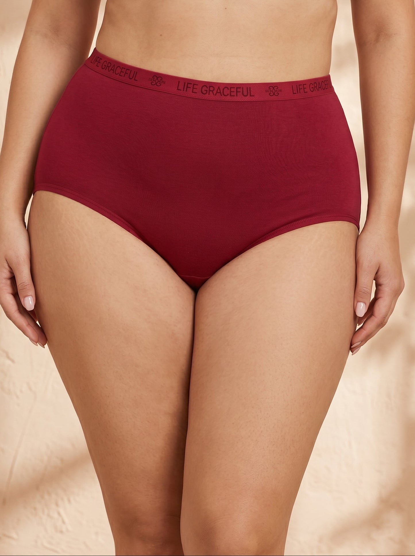 PN-40-HIGH WAISTED BRIEF-SOFT COMFORT-FULL COVERAGE-EVERYDAY WEAR