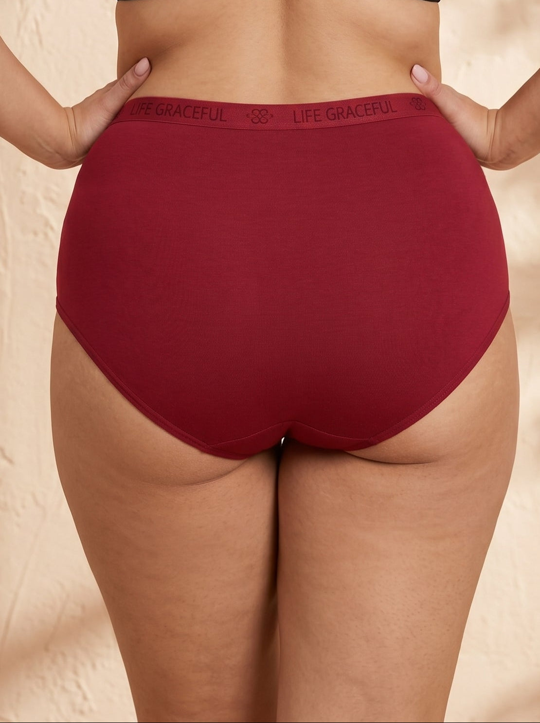 PN-40-HIGH WAISTED BRIEF-SOFT COMFORT-FULL COVERAGE-EVERYDAY WEAR