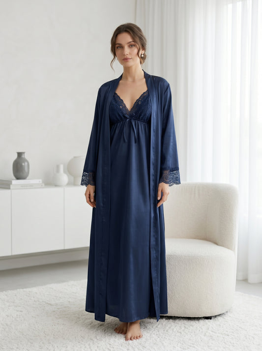 SN-03 3PC SILK NIGHTY