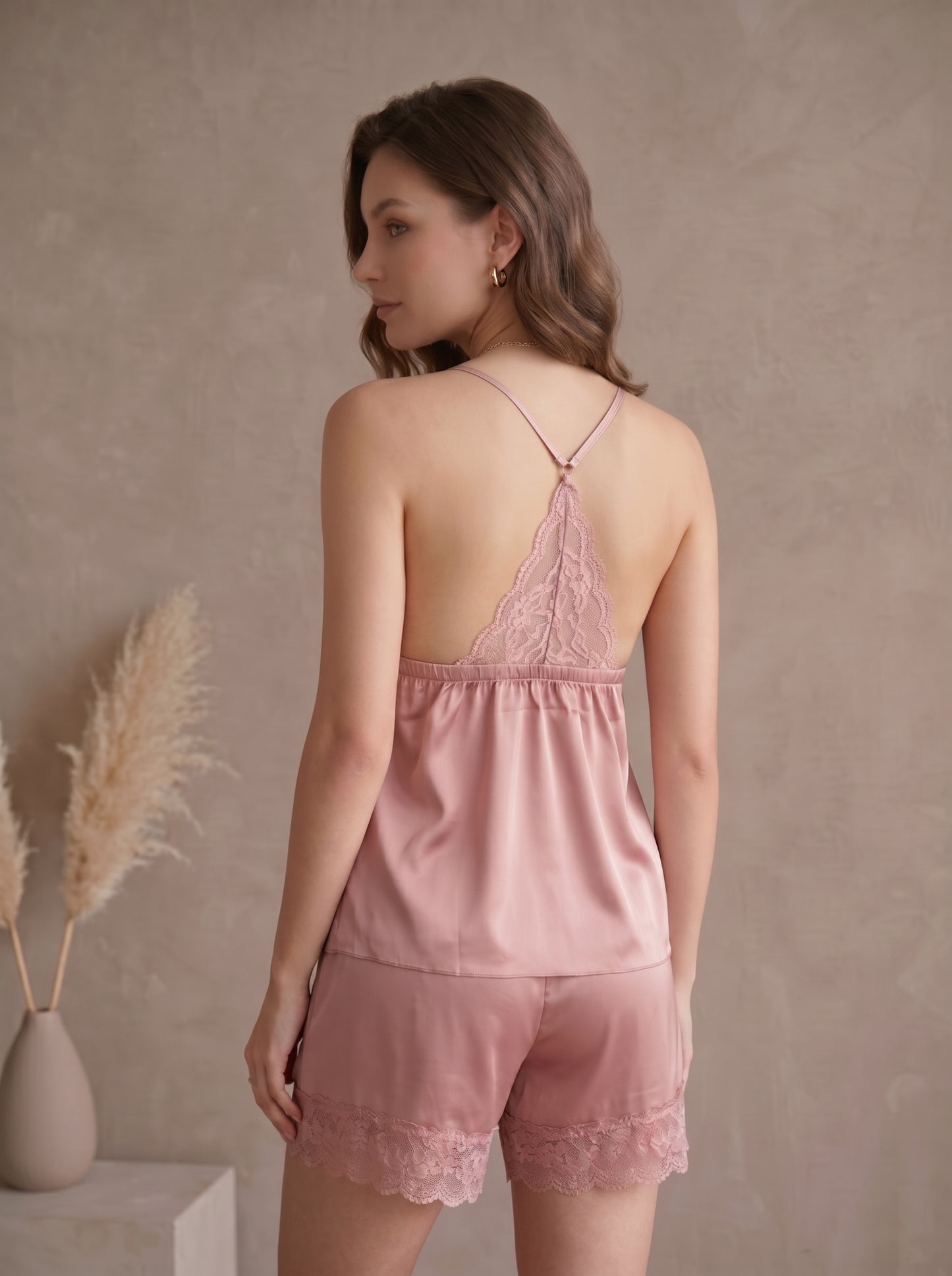 SN-23 3PC SILK NIGHTY